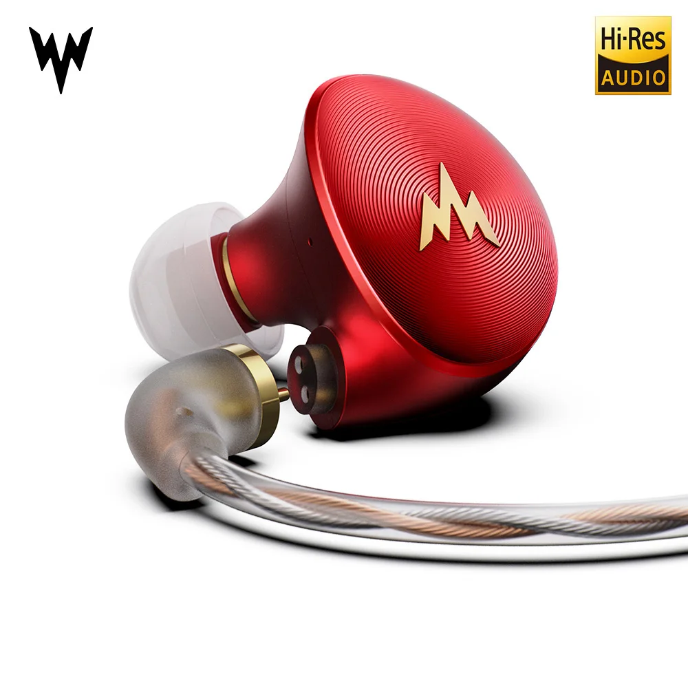 Najtaniej Whizzer A HE03 wysokiej jakości zestaw słuchawkowy wysokiej rozdzielczości Knowles armatura czysty dźwięk metalowa wtyczka do uszu wysokiej wierności muzyczny zestaw słuchawkowy