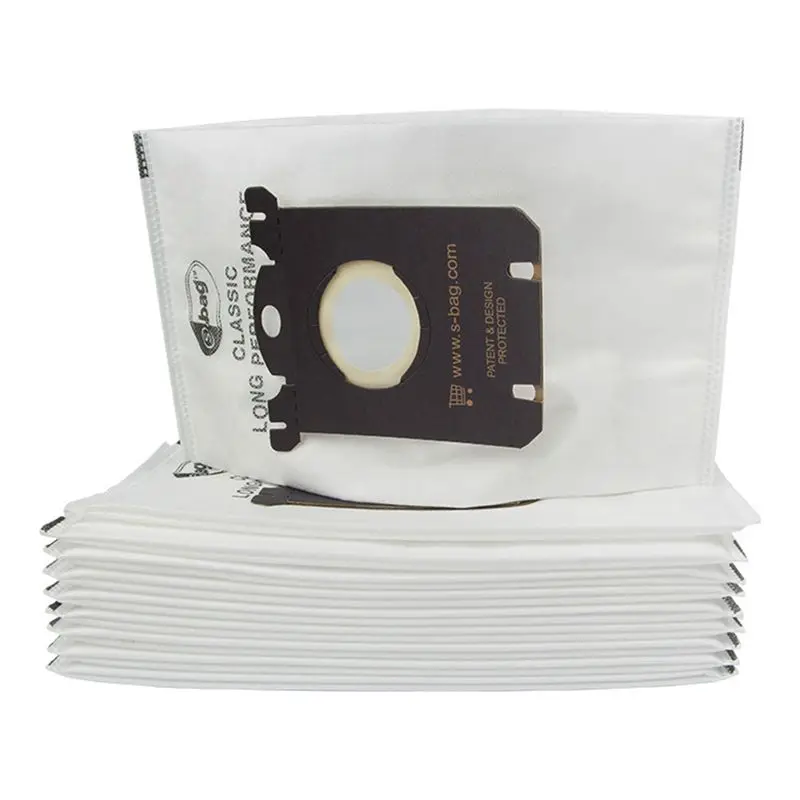 10 Pieces Vacuum Cleaner Bags Dust Bag for Electrolux Vacuum Cleaner filter and S-BAG