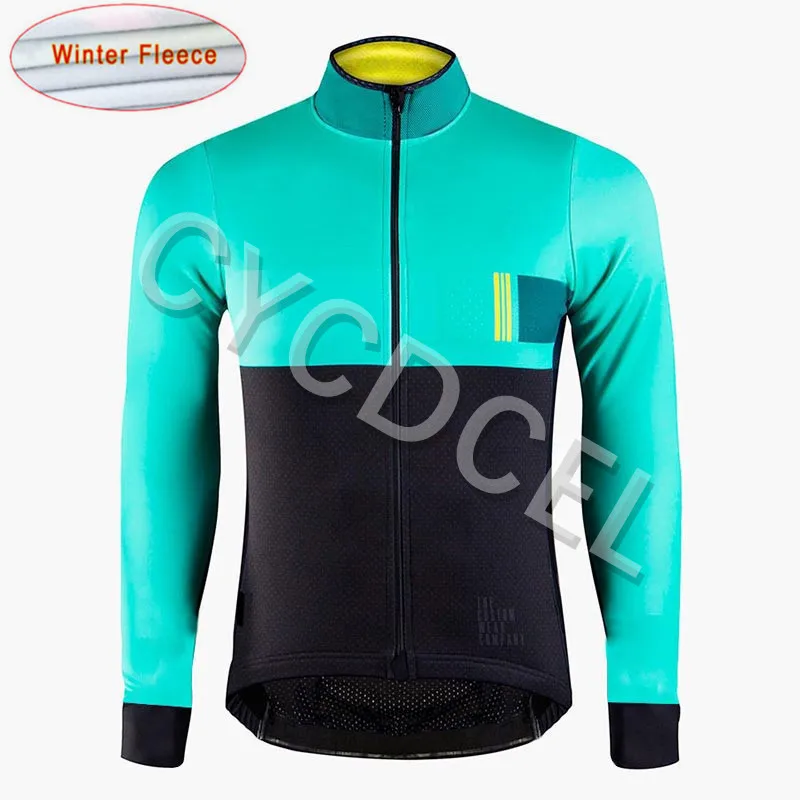 6 Hot Gobikking Men Cycling Jerseys Cycle Winter Thermal Fleece Long Sleeves Racing MTB Maillot Bike Clothing Ropa Ciclismo - Цвет: 6