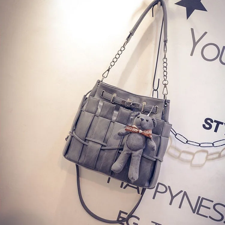 

Processing 2019 Autumn And Winter New Style One-Shoulder Oblique Fence Bag Trend Style Single-shoulder Bag for Women