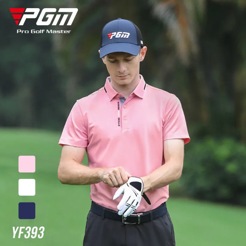 PGM Golf T Shirt Men'S Shirts Summer 