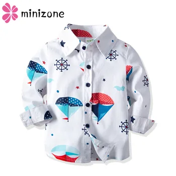 

Shirt for Baby Boy New Years Spring Casual Cotton Kids Boys Button Turn-Down Collar Shirts Cute Children Blouse Tops 3 4 6 Years