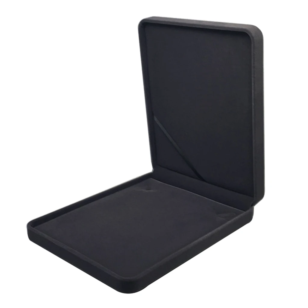 Velvet Necklace Gift Box Travel Jewelry Storage Display Case Velvet Necklace Gift Box Travel Jewelry Storage Display Case