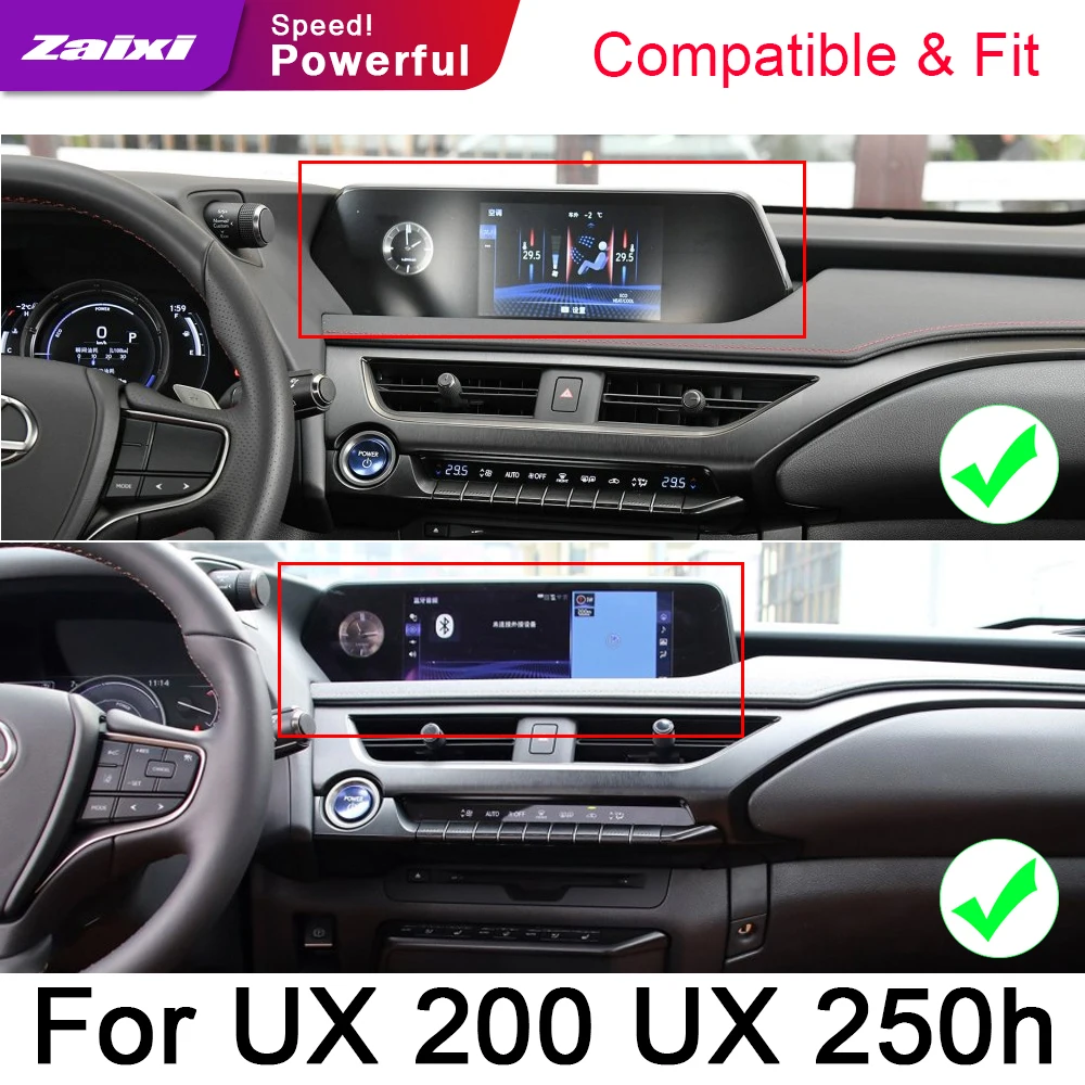 Мультимедийный плеер для Lexus UX 200 250h 2019 Android Wi Fi GPS Navi Map стерео Bluetooth 2K IPS экран