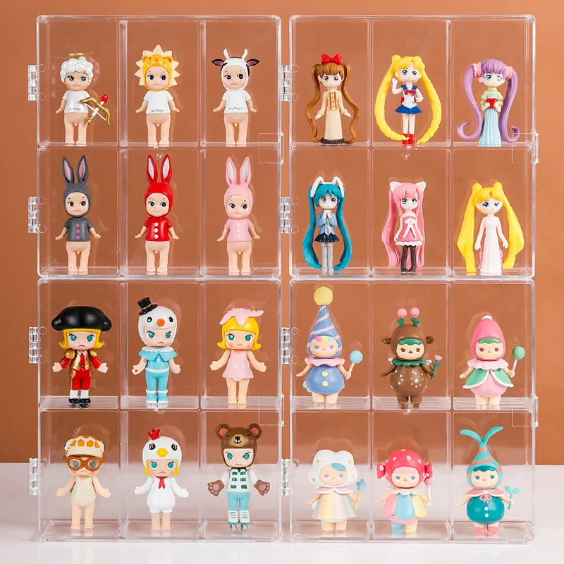 

Acrylic Multi-layer Blind Box Cartoon Figure Cabinet Dustproof Doll Display Stand Toy Storage Rank Anime Figure Storage Shlf