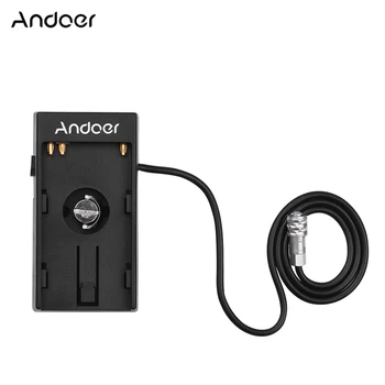 

Andoer Camera DV Battery Power Supply Mount Plate Adapter for Blackmagic Cinema Pocket Camera BMPCC 4K for Sony BP-U30 U60 U90
