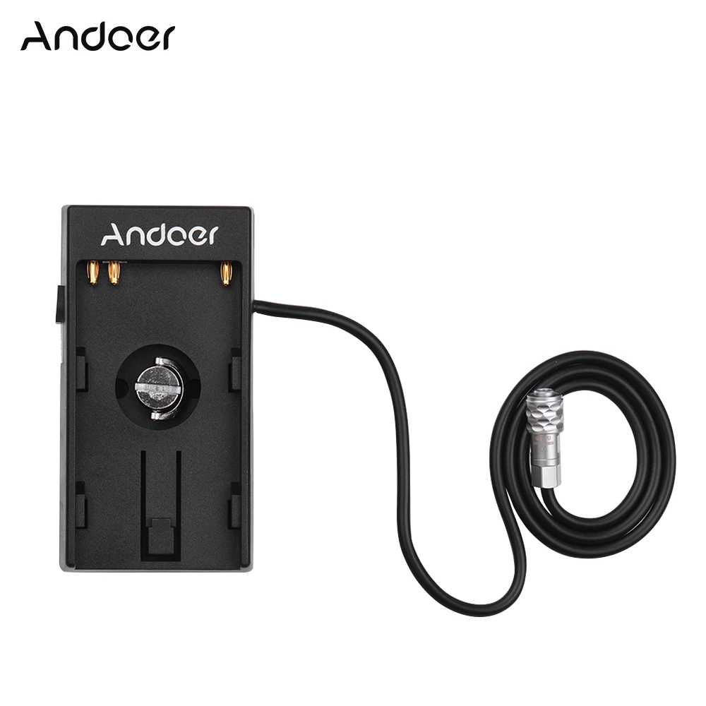 Камера Andoer DV Аккумулятор Источник питания Монтажная пластина адаптер для Blackmagic