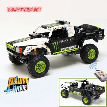 

New Energy Recoil Baja Truck Motor Power Function Fit Technic MOC-3320 Building Block Bricks Kids toys christmas gifts