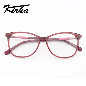 

Kirka Glasses Frame Women Acetate Eyeglass Women Myopia Eyewear Spring Hinge Optical Spectacles Frame Eyeglasses Female