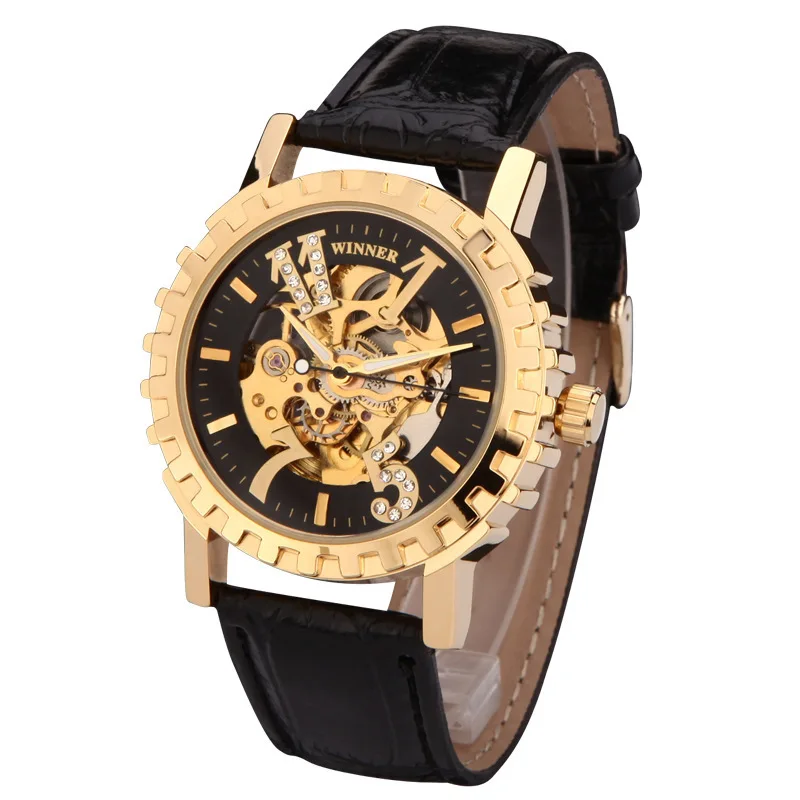 

Winner Winner Watch Switzerland Fashion Casual Gear Dial Fully Automatic Analog Watch