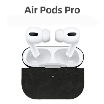 

For AirPods Pro PU Leather Case EarPod Charging Box Anti-Fall Protective Cover