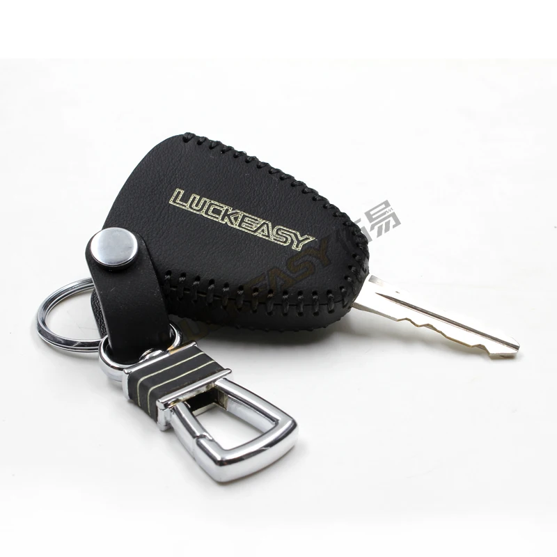 Чехол для автомобильного ключа для jeep compass 2007- Патриот 2011- wrangler 2008- натуральная кожа дистанционный брелок