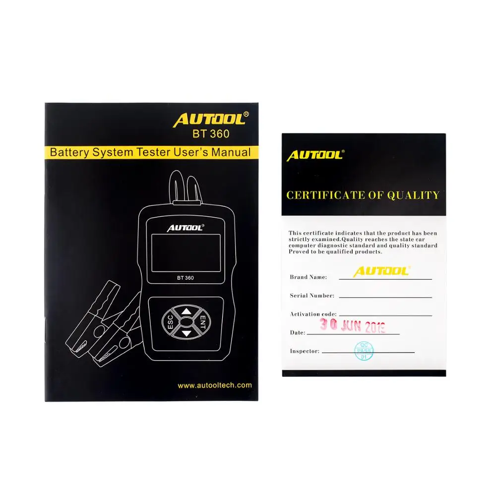AUTOOL BT360 12 V автомобильная батарея системы тестерк цифровой автомобильный