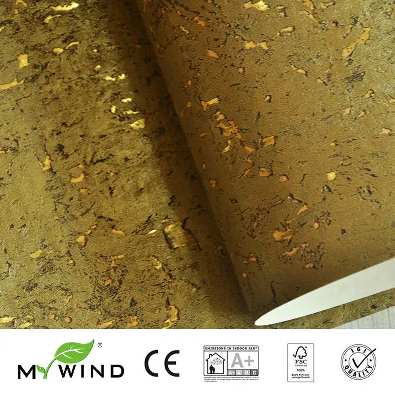 

Обои для дома MYWIND, 0,91 х 5,5 м/рулон, 100% пробковые