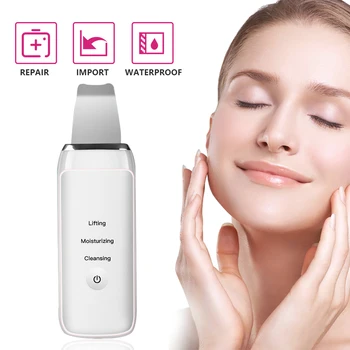 

Ultrasonic Face Cleansing Brush Face Skin Scrubber Deep Face Pore Cleaning Machine Facial Lifting USB