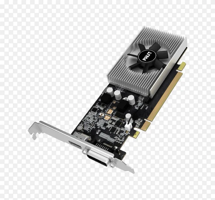 图形卡和视频适配器geforce palit图形处理单元gddr 5 sdram-低轮廓