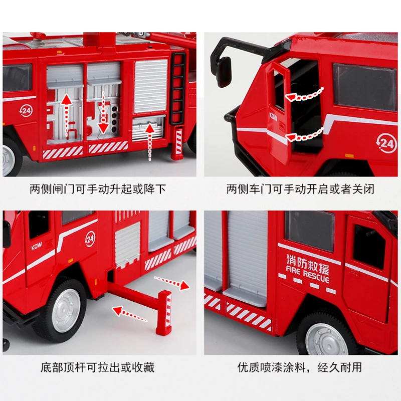 Сплав Beatle Diecasts& Toy Vehicles модель грузовика коллекция моделей автомобилей детские игрушки пожарные знания рождественские подарки на день рождения