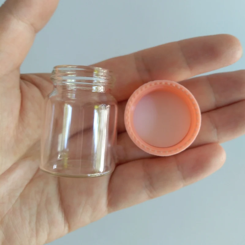 15ml glass bottle clear small jar Screw cap glass vials Candy jar 30*40mm Home Decoration Crafts bottle 50pcs/lot
