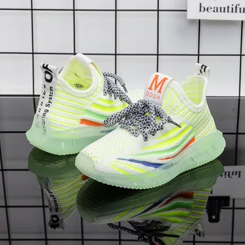 

2020 New Autumn Baby Boys Girlrs Sneakers Kids Sport Shoes Children Air Mesh Breathable Sneakers Kids Casual Shoes