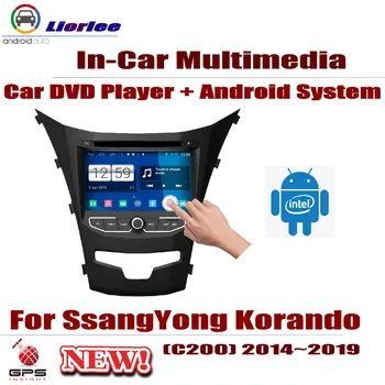 

Car DVD Player For SsangYong Korando (C200) 2014~2019 IPS LCD Screen GPS Navigation Android System Radio Audio Video Stereo