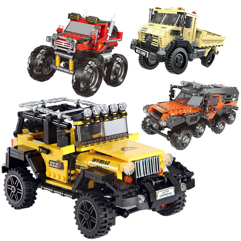 

Car Series All Terrain Vehicle Set Legoed Puzzle Model Assembling Bricks Building Blocks Kit DIY Education Christmas Gifts Toys