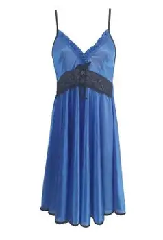 

ZG1199 2019 summer new women home fashion sexy loose chiffon sleeveless ice silk Nightgowns cheap wholesale