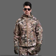 Мужские зимние водонепроницаемые куртки TAD Softshell Тактический Кемпинг Туризм страйкбол спортивный костюм охотничий наряд Термоодежда