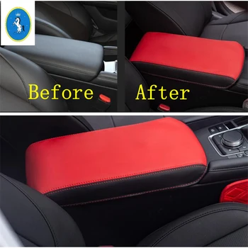 

Yimaautotrims Auto Accessory Central Armrest Pad Center Arm Rest Seat Box Mat Cushion Cover Kit Fit For Mazda 3 2019 2020