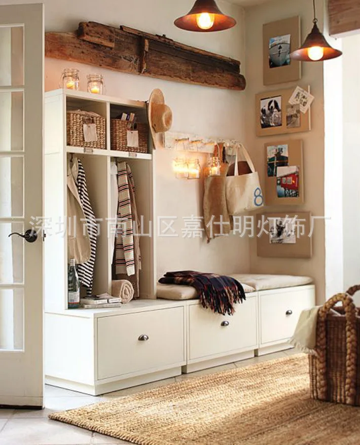Американский Сельский промышленный ретро люстра в форме рожка крутой бар магазин одежды люстра Кофейня одноголовый Железный капель