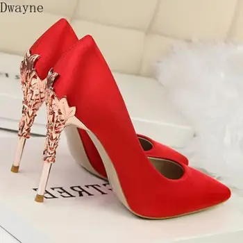 

2020 summer fashion sexy show thin woman single shoes one pedal wedding high heels