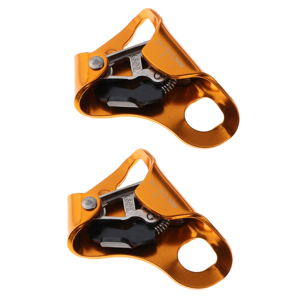 

2Pack Climbing Hand Ascender for Arborist Tree Rock Climbing Rigging Caving - Suit for Right Hand and Left Hand