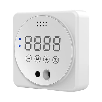 

Wall Mounted School Easy Read Digital Display Office Non Infrared Thermometer Home Bus Station Multifunction Supermarket