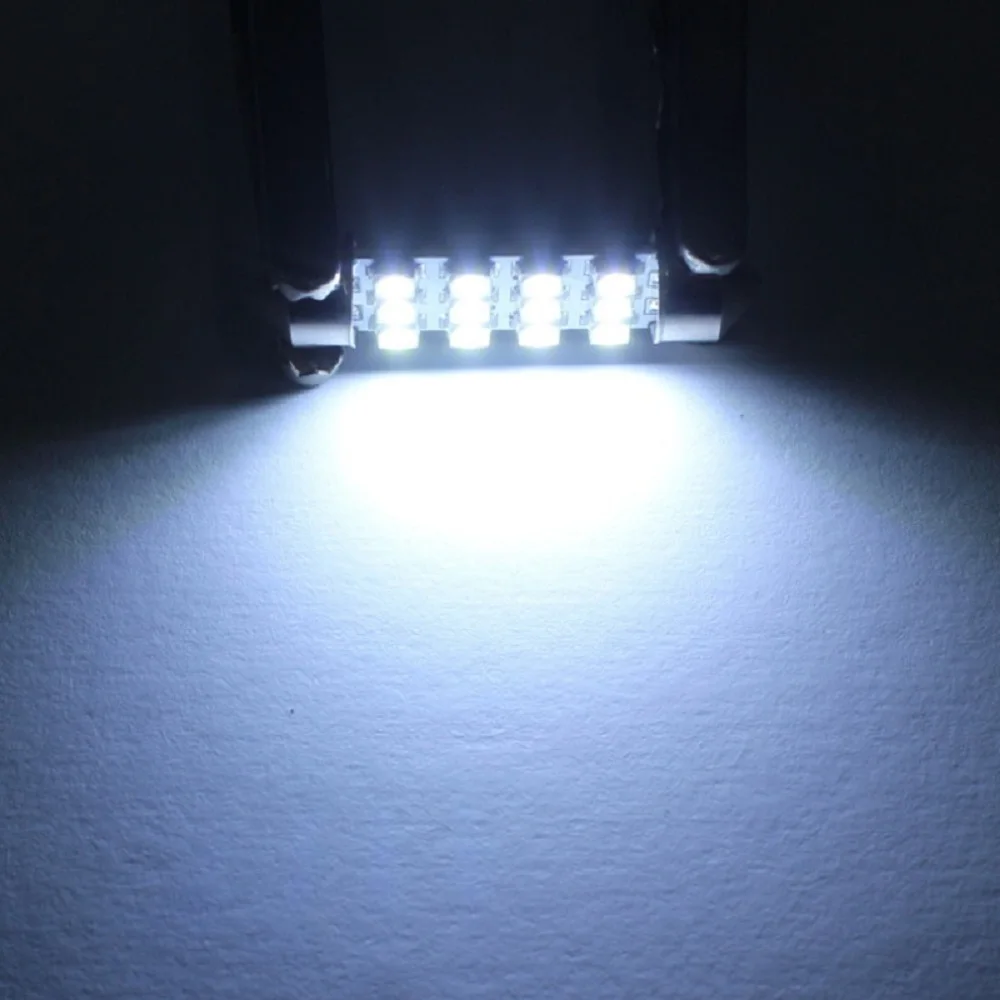11 компл. Белый светодиодный светильник интерьерная посылка 10& 36 мм& 39 Карта Купол для Volvo C70 C30 2009