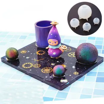 

Planet Moon Night Lights Mobile Silicone Mold Jewelry Findings Pendant Accessory DIY Charms Handmade Epoxy Resin Mould Craft