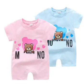 

baby new summer cotton shorts jumpsuit, boy and girl cute jumpsuit szbalqoy brand clothes