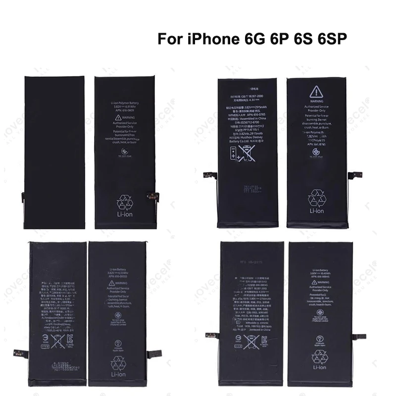 Высокое качество A+ качество мобильного телефона Батарея для iphone 7-XS max