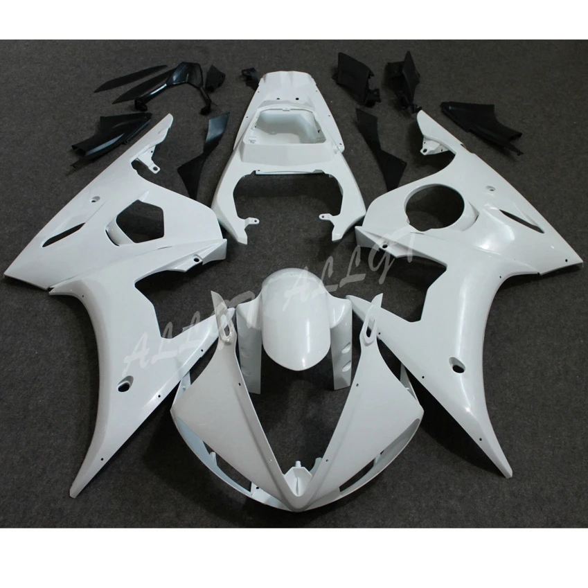 ABS пластик литой инъекции наборы обтекателей кузова для Yamaha YZF R6 2003 2004 2005 - Цвет: Unpainted