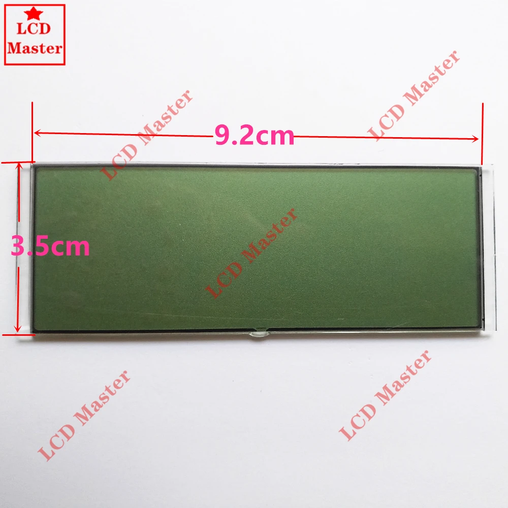 Display LCD Per Pannello Aria Condizionata 207 ACC - Sostituto Sfondo Rosso - Foto 2