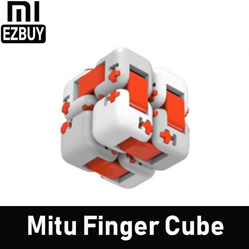 Оригинальный Xiaomi Mitu Cube Спиннер палец кирпичные строительные блоки Безопасность