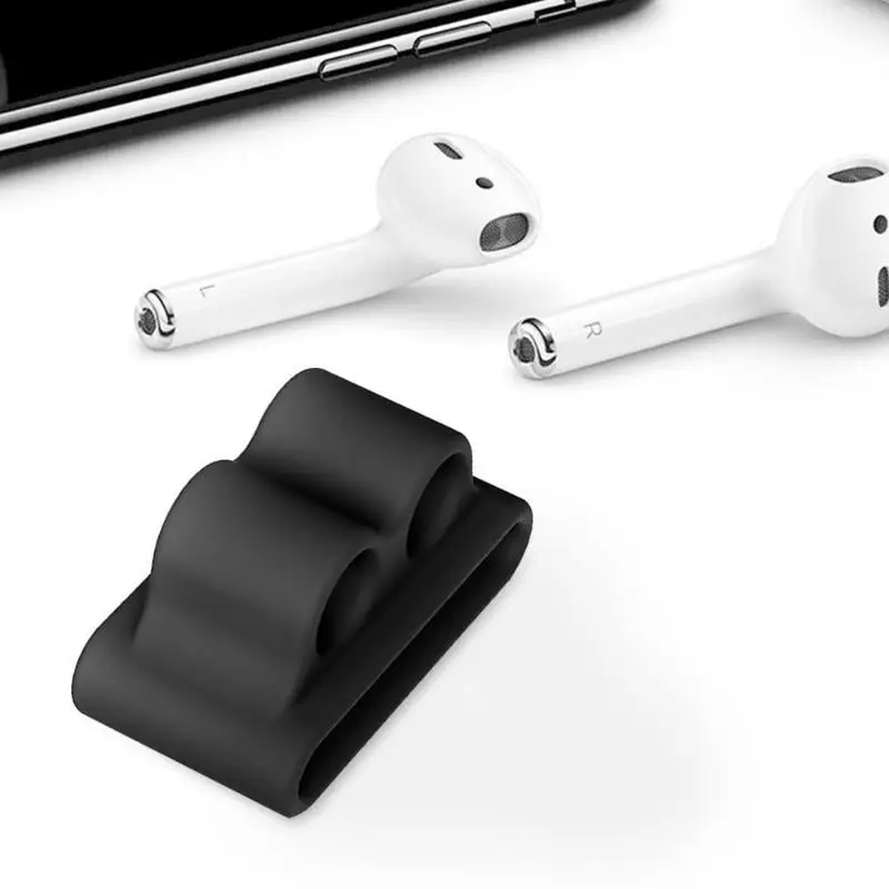 Силиконовый держатель для наушников Airpods Pro/Airpods 1 2 ремешка с защитой от потери Air