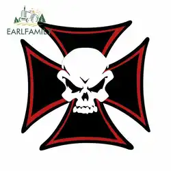 EARLFAMILY 13 см x 13 см для шлем лихнис Череп наклейки автомобиль грузовик наклейка аниме наклейка подходит для GTR EVO SX