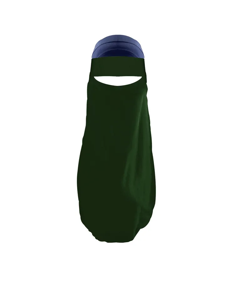 06 Женская мусульманская вуаль Niqab Burqa Bonnet - Цвет: 06