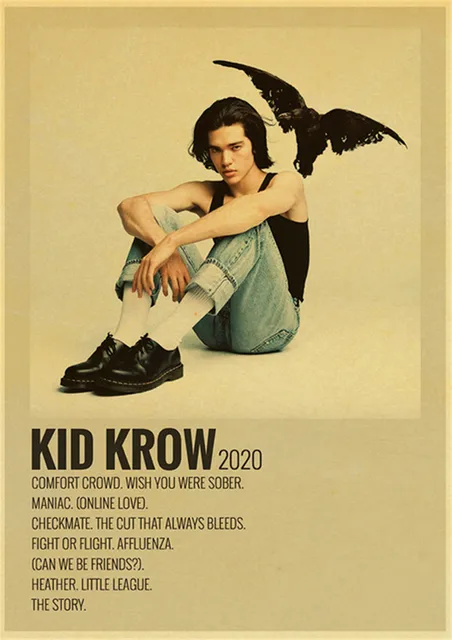 Retro classic movie TV show Harlem Kinzel/Lucifer retro canvas print poster modern art poster room/bar decoration X4334