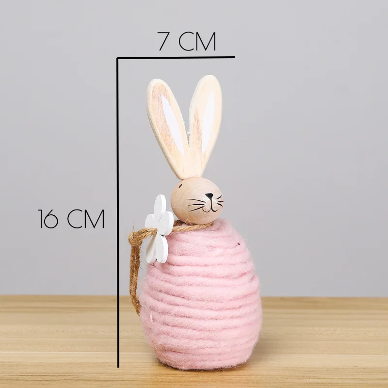 Kids-Room-Decor-Wood-Bunny-Rabbit-Decoration-Baby-Room-Decoration-Wood-Felt-Handmade-Craft-Ornament-Baby