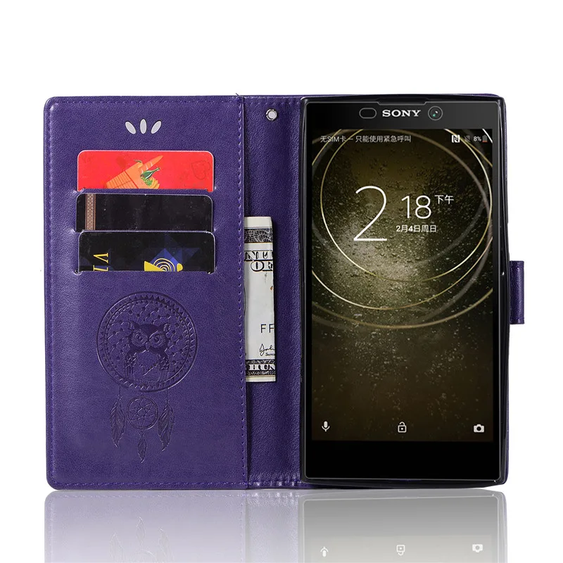 Чехол для Sony Xperia XA2 Ultra 6 0 дюйма чехол кожаный с откидной крышкой Dual H4213 H4233|Бамперы|