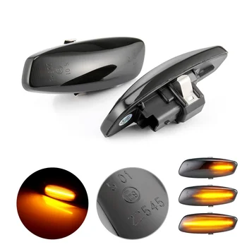 

2x Dynamic LED Turn Signal Side Marker Light for Peugeot 207 308 3008 5008 RCZ Partner Citroen C3 C4 Coupe Picasso C5 DS3 DS4