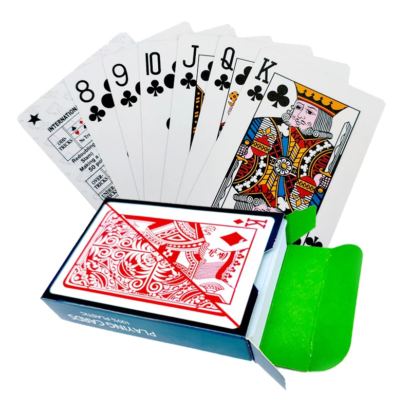 大人用防水プラスチックトランプ ポーカーボードゲーム 58xmm Pvc 新しいデザイン100 Playing Cards Aliexpress