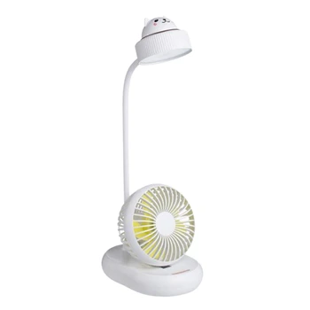 

Multifunctional Desk Lamp Fan Desktop USB Large Wind Fan