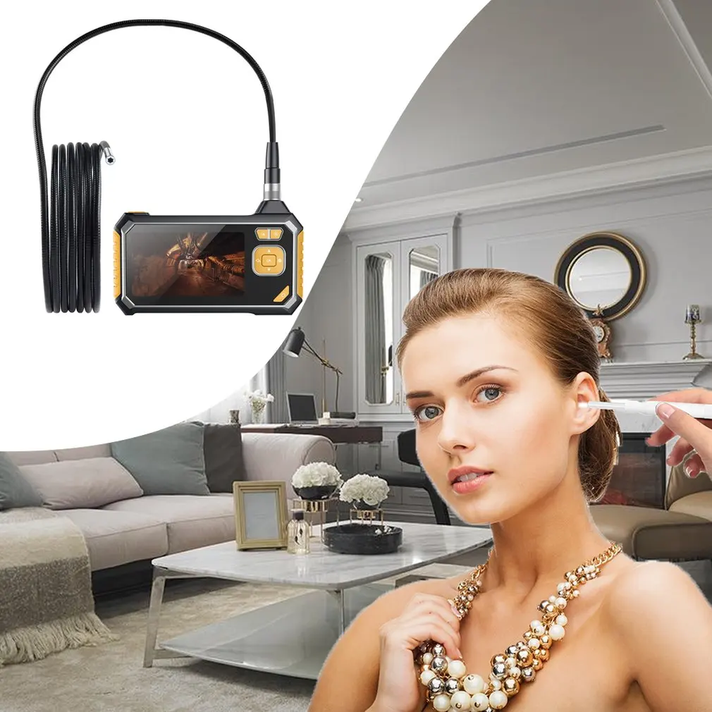 

Professional Auto Inspection Borescope Industrial Endoscope Camera Digital LCD Screen In Surveillance Cameras