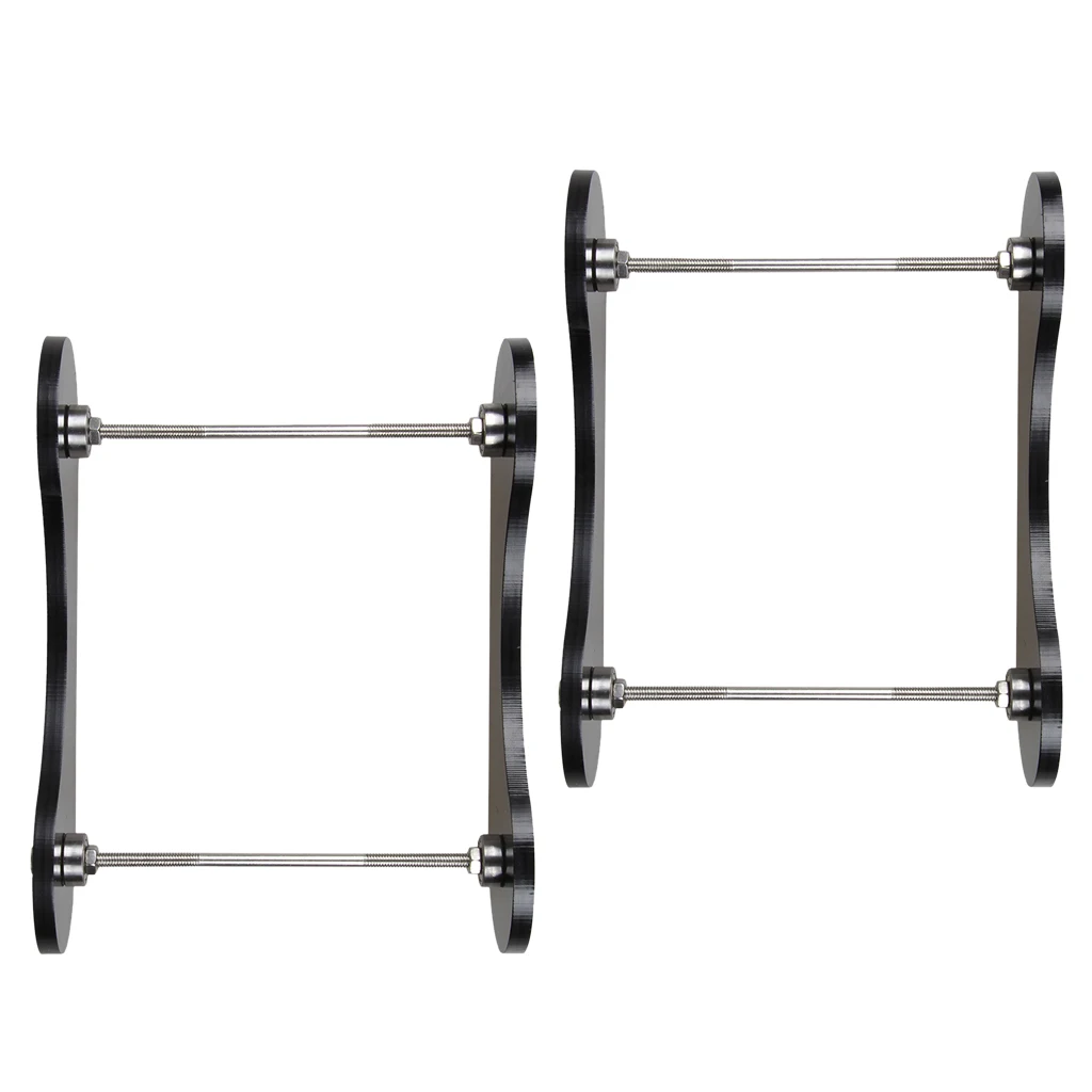 2 Pieces Adjustable Filament Spool Frame Holder Bracket For 3D Printer
